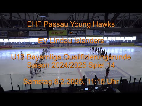 U13: EHF Passau - EV Lindau Islanders 8.2.2025
