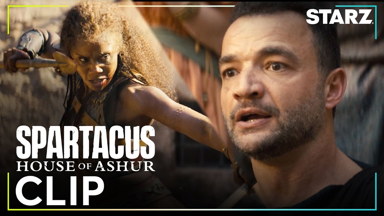 The Most Jaw-Dropping Fight Of The Season | Spartacus: House of Ashur | STARZ - YouTube
