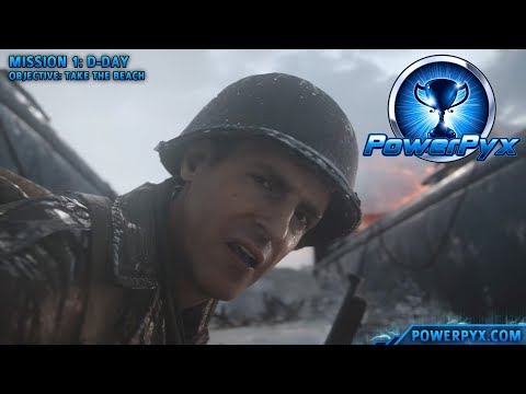 Call of Duty WW2 - One of the Lucky Few Trophy / Achievement Guide (Mission 1)