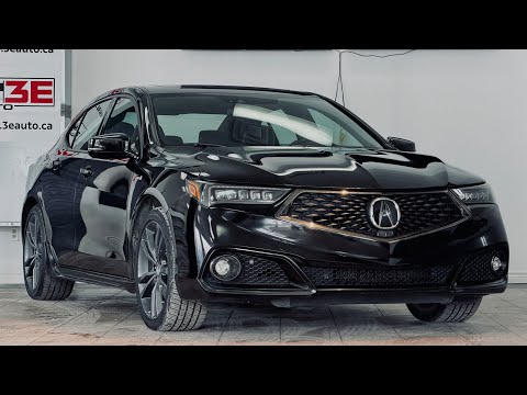 2019 Acura TLX in Black for sale at 3E Auto Sales in Mount Pearl, NL