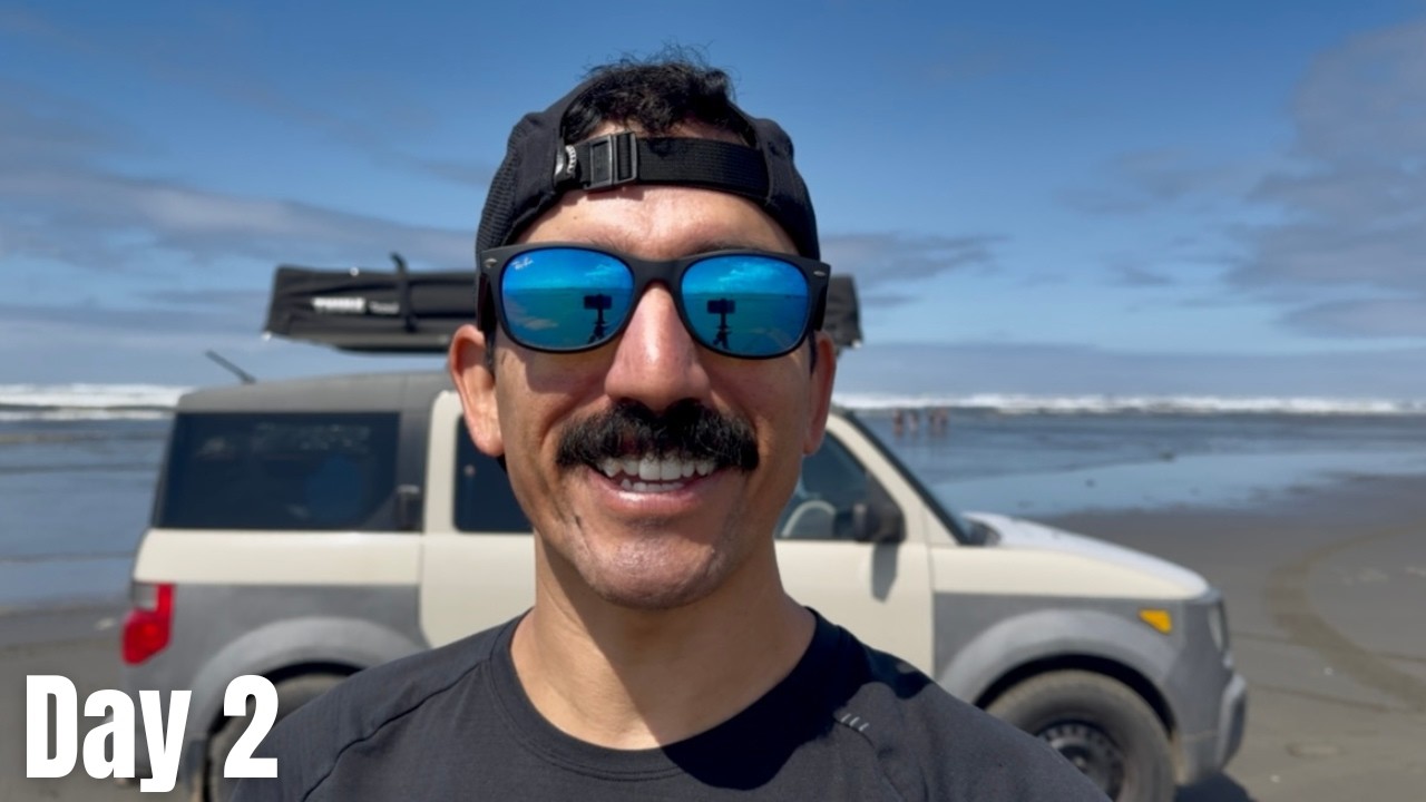 Honda Elements, Beach Driving, and Alpacas?! PNW Road Trip Day 2