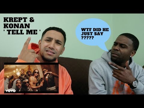 Americans react to Krept & Konan - Tell Me (D-Block Europe, Ling Hussle)