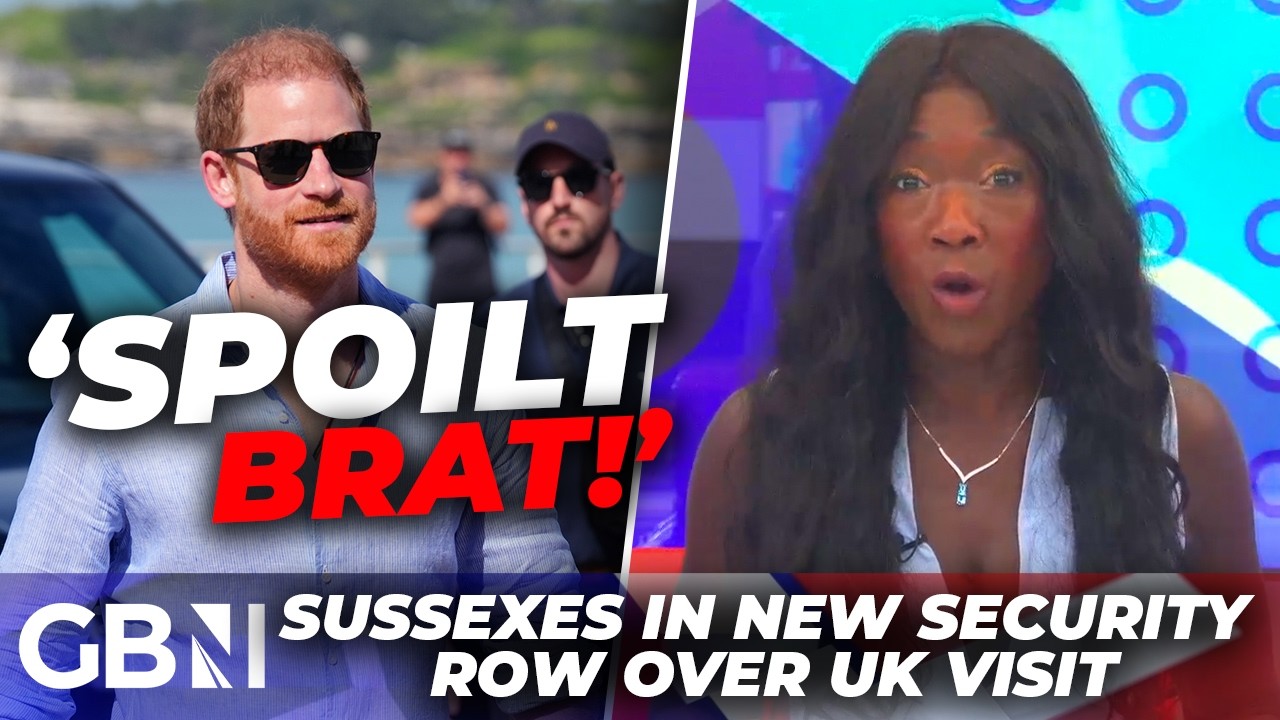 Video: GB News Panel Critiques Harry Security Row Ahead of UK Trip