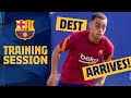 ⚽ DEST REACTS to first training session! ?️