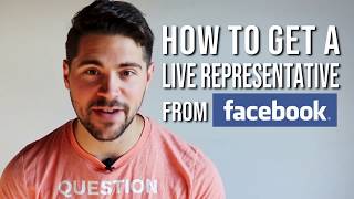 How to Get A Live Facebook Ad Support  (Facebook Chat Representative)