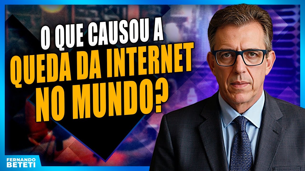 A INTERNET CAIU NO MUNDO TODO… O QUE ESTÁ POR TRÁS DISSO?