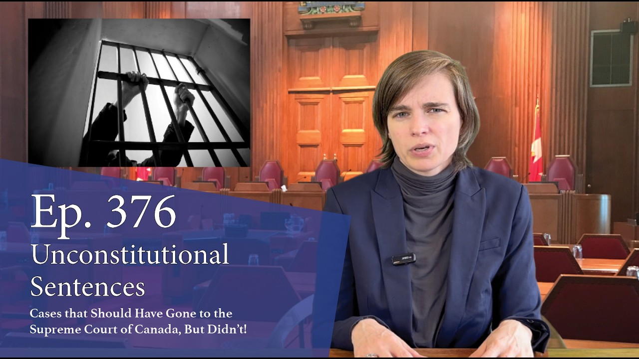 Unconstitutional Sentences: Cases That Should Have Gone to the Supreme Court of Canada, But Didn’t!