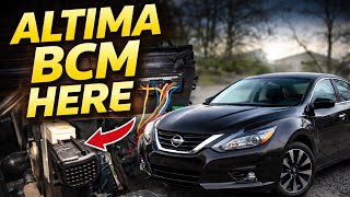 How to actually locate the BCM on a 2013-2018 Nissan Altima