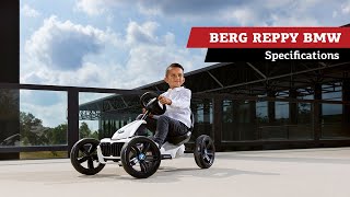 Minamas kartingas vaikams nuo 3 iki 6 metų | BMW Reppy | Berg 24.61.00.00