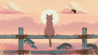 Cat at Sunset  - Cat Lovers Screensaver - Cat Sunset Screensaver - Cat Wallpaper - HD - 1HR