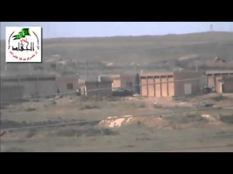 رصد تحركات الدبابات داخل اللواء 93 من قبل لواء الجهاد في سبيل الله في عين عيسى في ريف الرقة