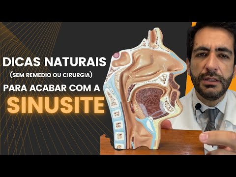 Dicas naturais para acabar com a sinusite