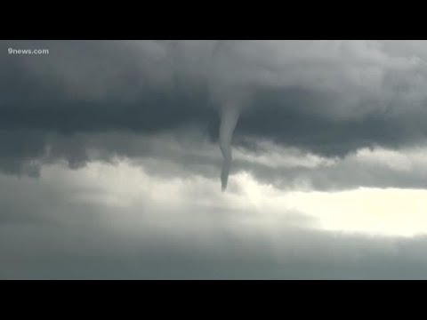 What storm forms a funnel cloud?