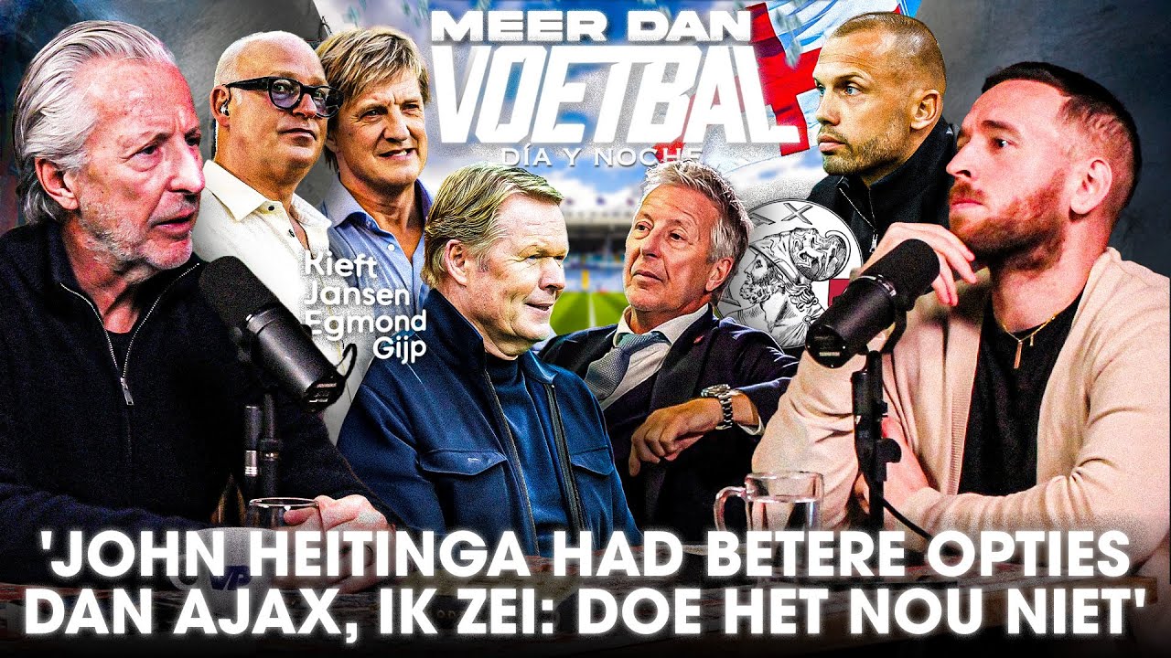Thumbnail for article: 'Heitinga had serieuze opties in deze drie landen, maar zijn hart ligt bij Ajax'