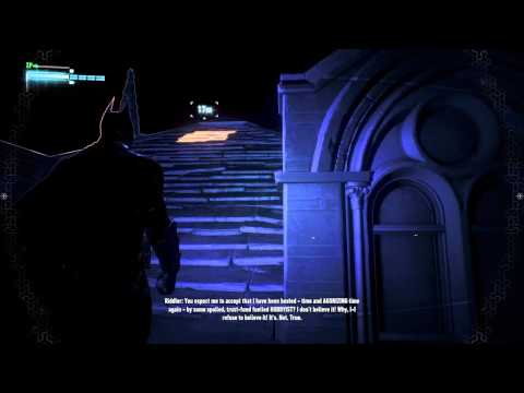 Riddler doesn't believe Batman is Bruce - Arkham Knight