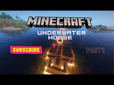 Ewolves gaming - Minecraft Underwater House : How to Build a Underwater Modern House Tutorial