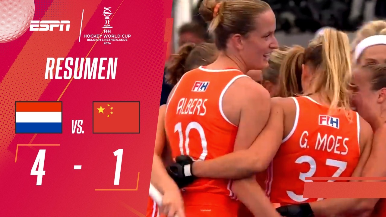 PAÍSES BAJOS NO TUVO PIEDAD Y APLASTÓ A CHINA EN EL MUNDIAL | Países Bajos 4-1 China | RESUMEN