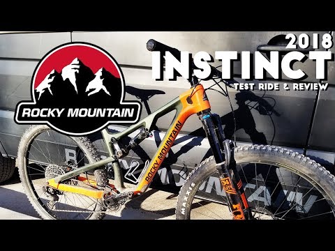 2018 Rocky Mountain Instinct Test Ride & Review