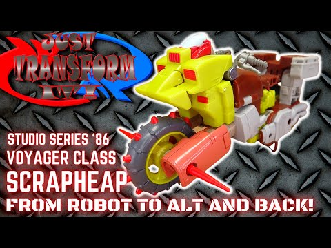 JUST TRANSFORM IT!: Studio Series '86 Voyager Scrapheap
