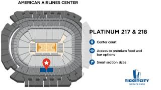 American Airlines Center Seat Recommendations - The TicketCity Update Desk