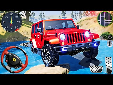 4x4 Offroad Jeep Driving Simulator 3D - Drive SUV 4x4 jeep Offroad Game - Android GamePlay