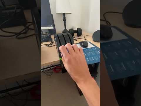 My new Microsoft flight simulator yoke setup!