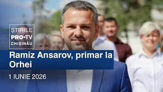 Știrile PRO TV (ORA 13:00) | RAMIZ ANSAROV, PRIMAR LA ORHEI | Moldova