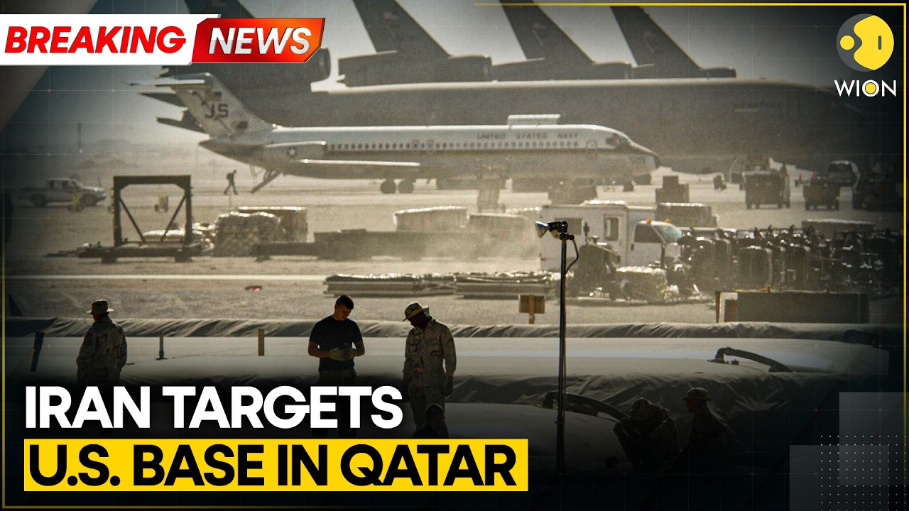 US-Iran War | Qatar: Iranian Ballistic Missile Hit U.S' Military Base | WION BREAKING