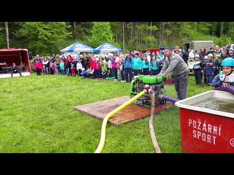 SDH Machnín (Mladí hasiči) - Požární útok