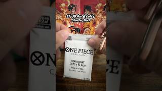 ST-30 Ace & Luffy Starter Deck Bonus Pack! #onepiece #anime #cards #tcg #luffy #buggy #ace #zoro