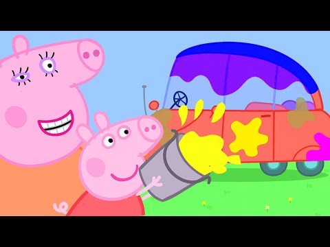 Peppa Pig Official Channel | Car Wash with Peppa Pig