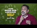 Learn Indian Sign language 