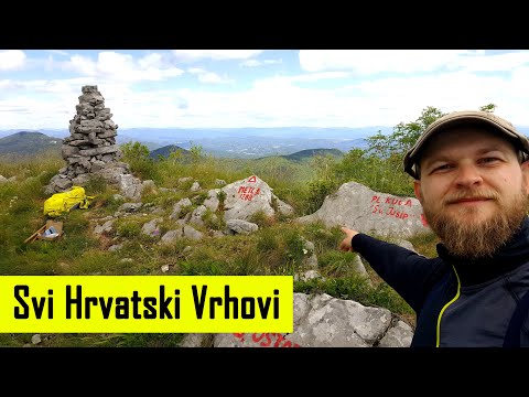 Metla, Velebit, 1288m - planinarenje [93. VRH iz serijala SVI HRVATSKI VRHOVI] 4K