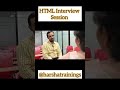 HTML Interview Questions And Answers That You Should Know Part 07 Html Harshatrainings