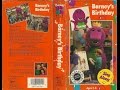 Barney S Birthday VHS 1992