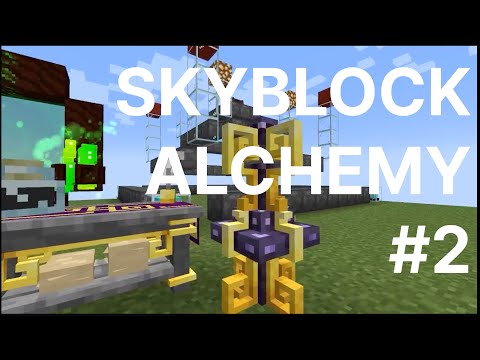 Insane Sky Alchemy in Minecraft Skyblock!