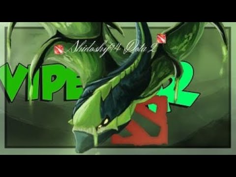 Viper Dota 2 Rampage WTF.  Crazy -100% Slow Poison Unstoppable