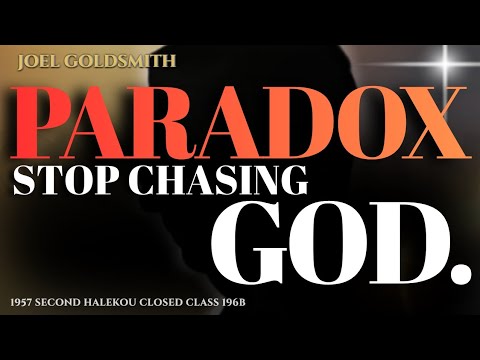 Il paradosso di Joel Goldsmith: ciò che lasci andare, lo hai (smetti di inseguire Dio) | Meditazi...