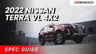 2022 Nissan Terra VL 4x2 Spec Guide | Zigwheels.Ph