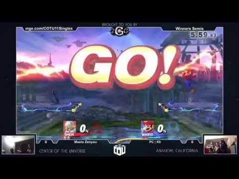 COTU XI - Masta Zenyou Vs. PC | K9 SSB4 Winners Semis - Smash Wii U