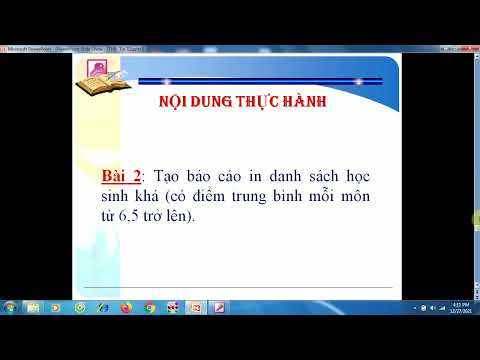 TIN HOC 12 - BÀI TẬP VÀ THỰC HÀNH 8