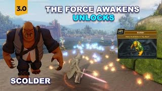 Disney Infinity 3.0 Unlocking the Scolder Enemy - The Force Awakens