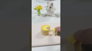 【粘土】ベリーケーキ🍓🍰【ミニチュアスイーツ】#shorts #clayart #miniature #clay