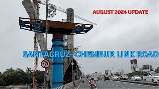 Santacruz Chembur Link Road Phase 2 AUGUST 2024 Progress | SCLR Mumbai