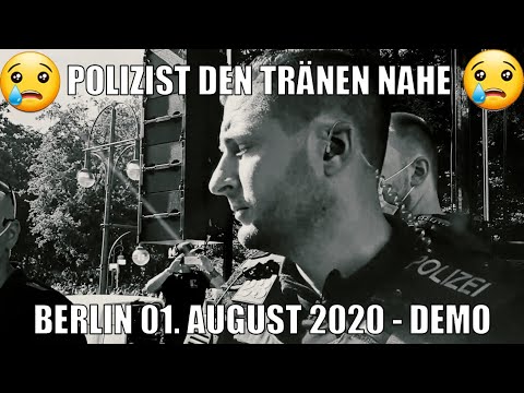 😢POLIZIST KÄMPFT MIT DEN TRÄNEN😢