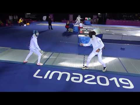 Panamerican Games SME 2019 - L16 - Schwantes BRA v Dominguez ARG