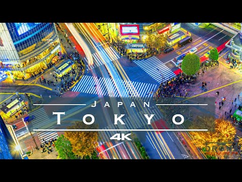 Tokyo, Japan 🇯🇵 - by drone [4K]