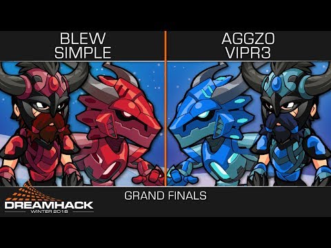 Aggz0 & VipR3 vs Blew & simpLe - Grand Finals - DreamHack Winter 2018 2v2