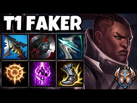 T1 Faker LUCIAN MID vs RYZE - Patch 11.12 Korea Challenger ✅