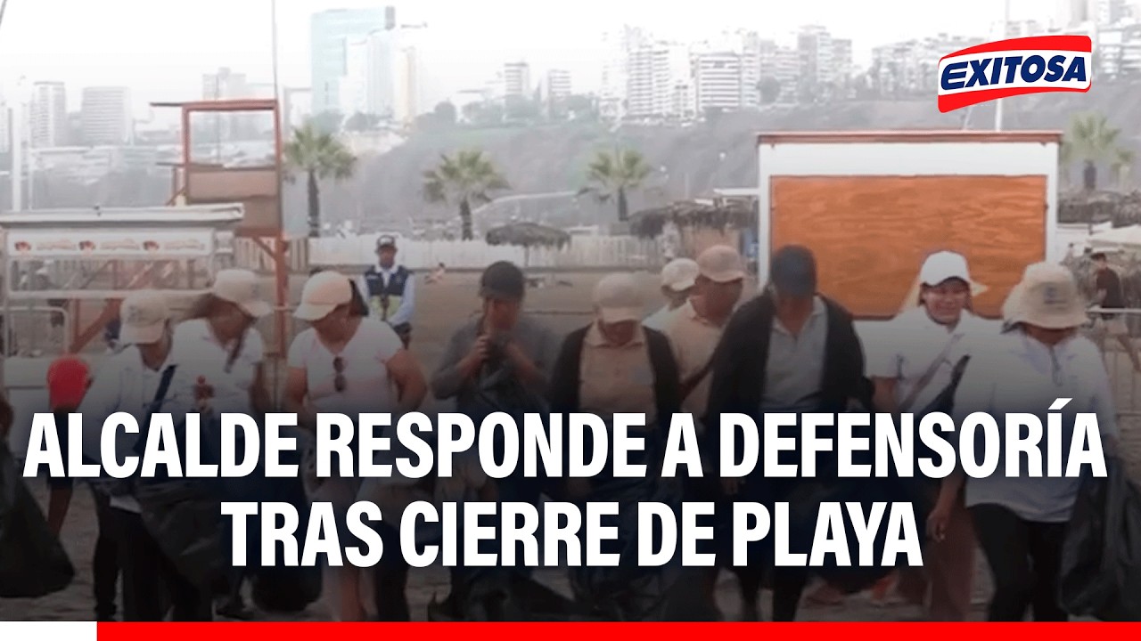 🔴🔵 Alcalde de Chorrillos RESPONDE a Defensoría tras cierre de Agua Dulce